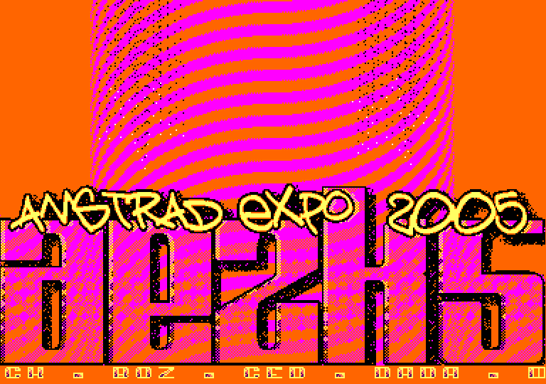 image 1 de la démo Amstrad Expo 2005