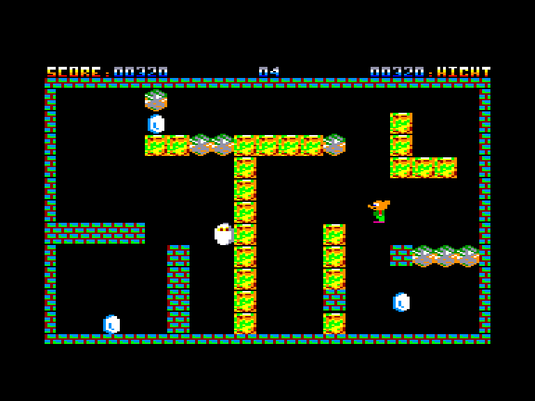 screenshot du jeu Amstrad CPC 3 Oeufs