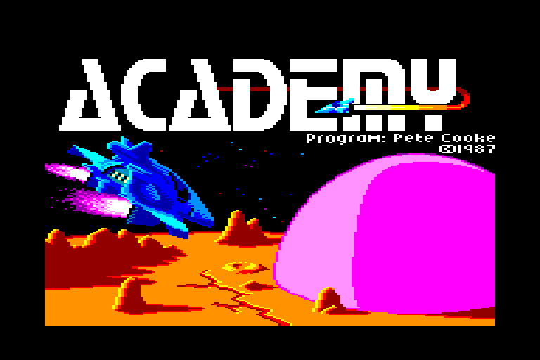 screenshot du jeu Amstrad CPC Academy