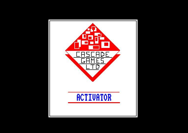 screenshot of the Amstrad CPC game Activator