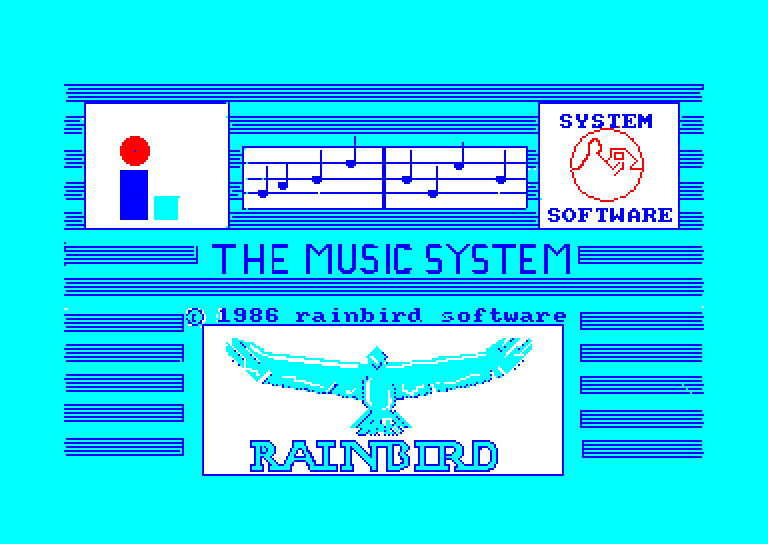 screenshot of the Amstrad CPC game Advanced Music System (the)