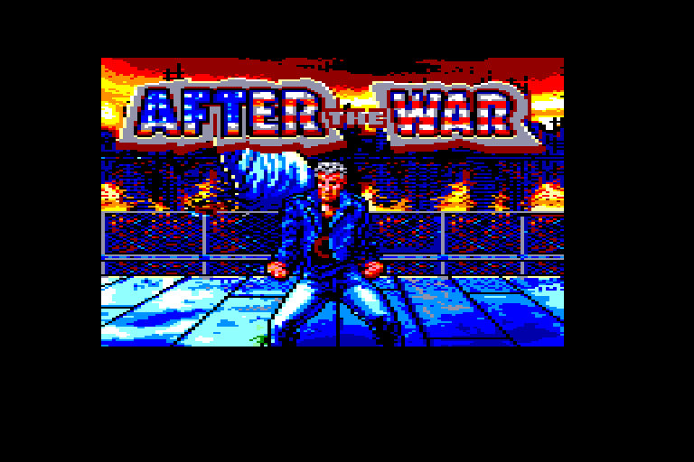 screenshot du jeu Amstrad CPC After the War