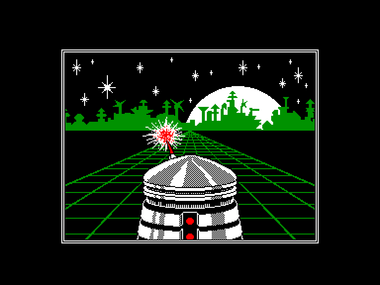 screenshot du jeu Amstrad CPC Highway Encounter 2