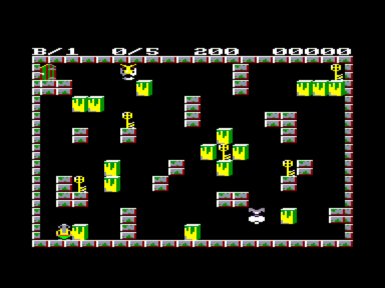screenshot of the Amstrad CPC game Aligator