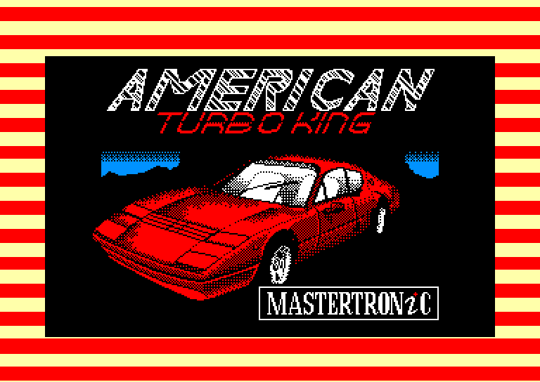 screenshot du jeu Amstrad CPC American Turbo King
