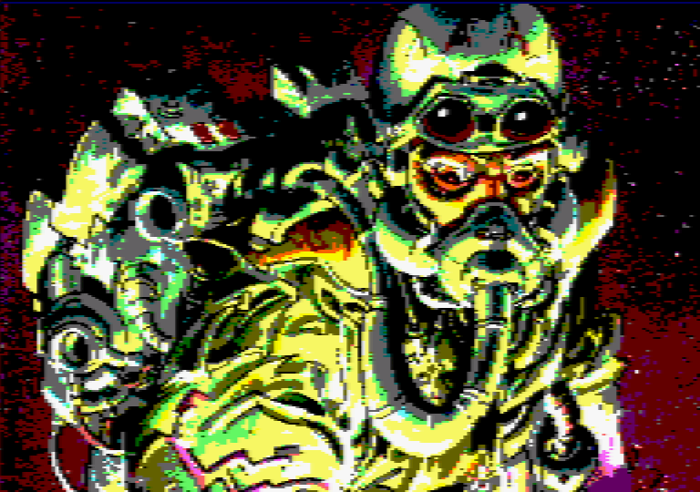 screenshot of the Amstrad CPC game Arquimedes XXI