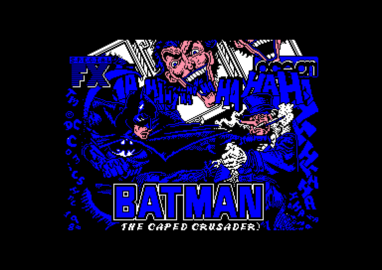 screenshot du jeu Amstrad CPC Batman The Caped Crusader