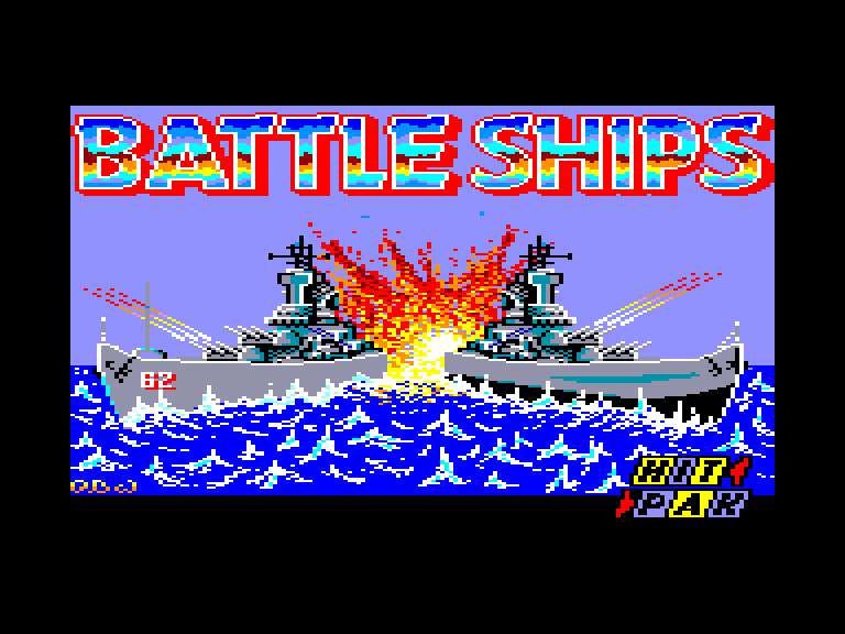 screenshot du jeu Amstrad CPC Battle Ships