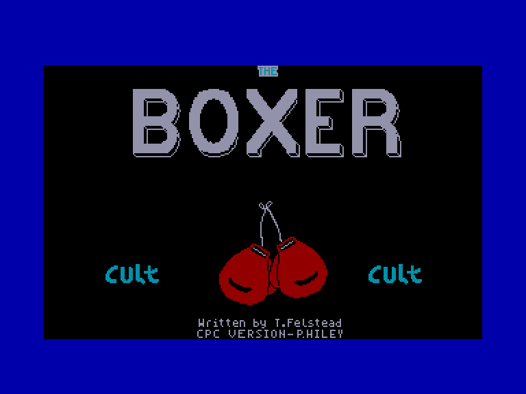 screenshot du jeu Amstrad CPC Boxer (the)