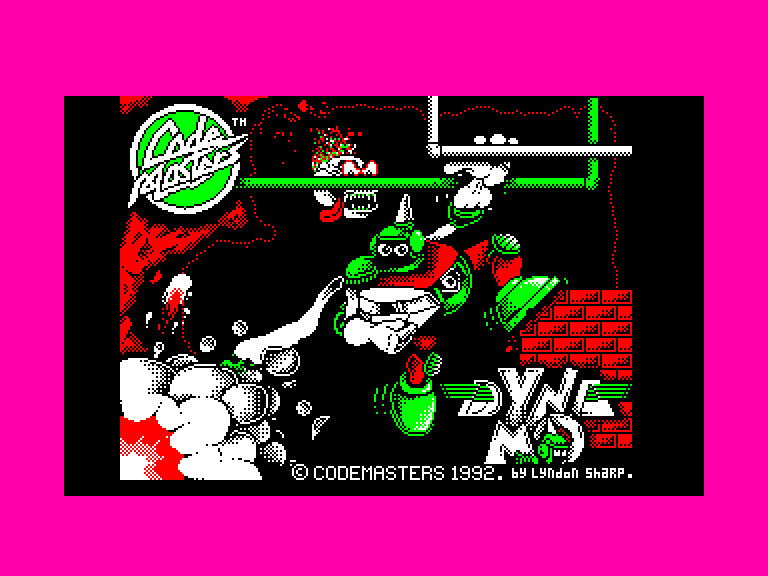 screenshot of the Amstrad CPC game Captain dynamo