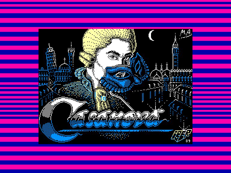 screenshot of the Amstrad CPC game Casanova