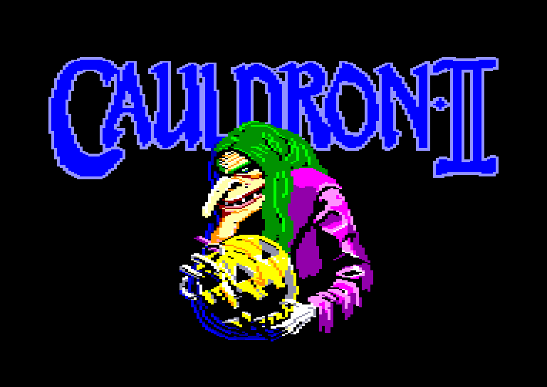 screenshot du jeu Amstrad CPC Cauldron II