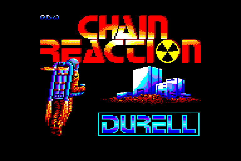 screenshot du jeu Amstrad CPC Chain Reaction