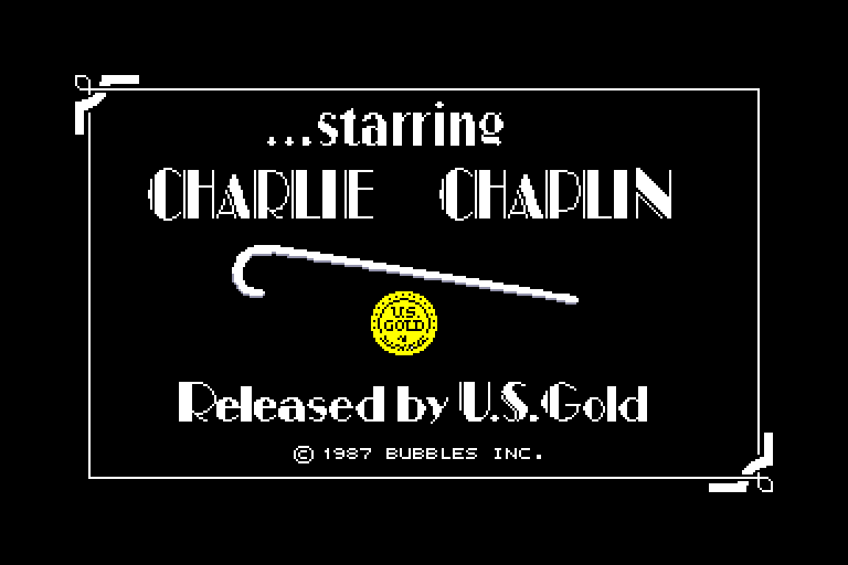 screenshot du jeu Amstrad CPC Charlie Chaplin