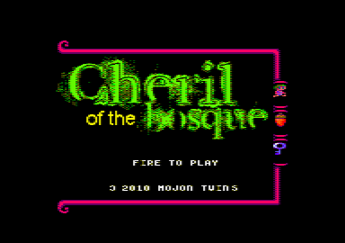 screenshot du jeu Amstrad CPC Cheril Of The Bosque