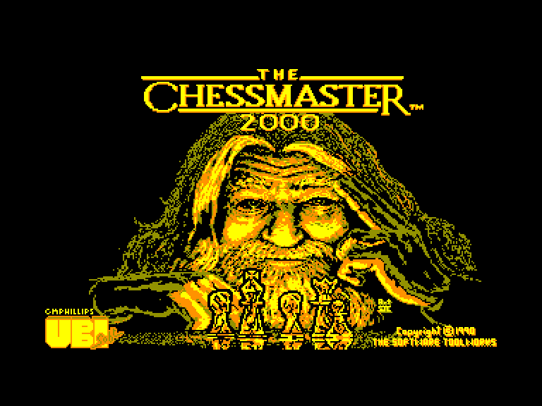 screenshot du jeu Amstrad CPC Chessmaster 2000 (the)