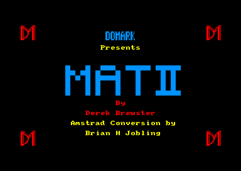 screenshot du jeu Amstrad CPC Codename Mat 2
