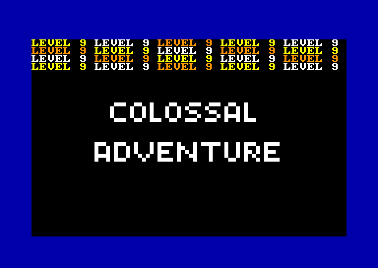 screenshot du jeu Amstrad CPC Colossal adventure