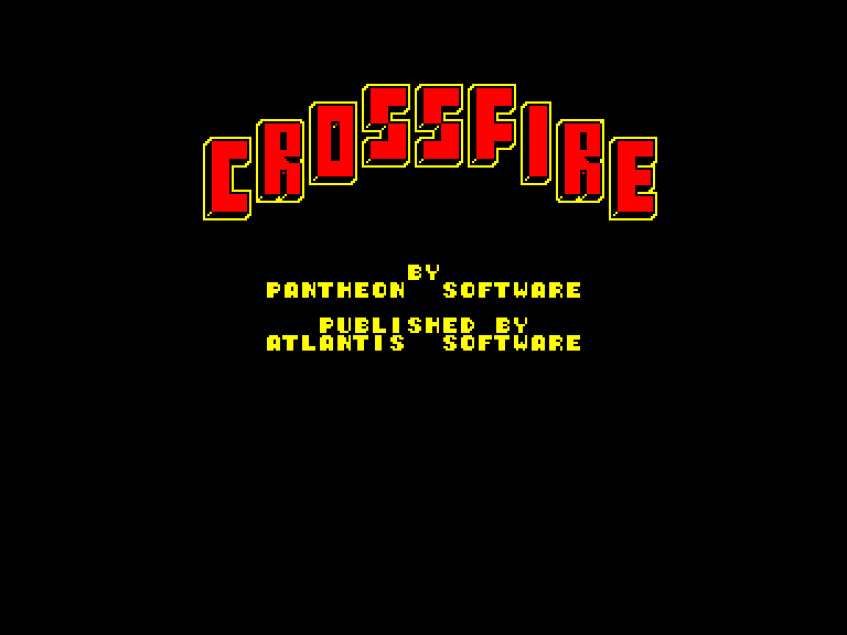 screenshot du jeu Amstrad CPC Crossfire
