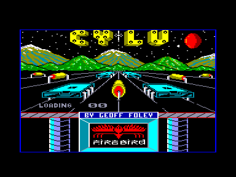 screenshot of the Amstrad CPC game Cylu
