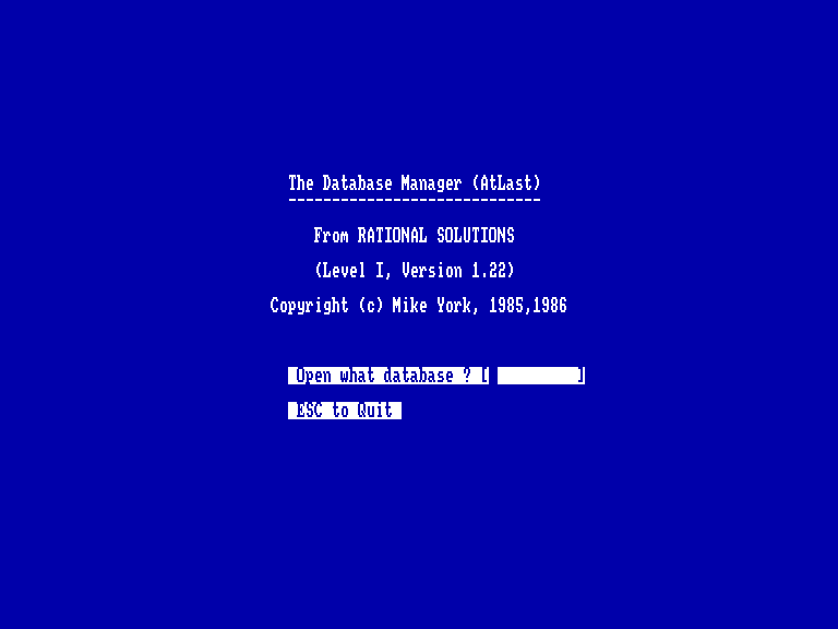 screenshot du jeu Amstrad CPC AtLast