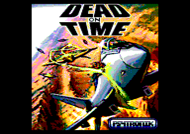screenshot of the Amstrad CPC game Dead on Time