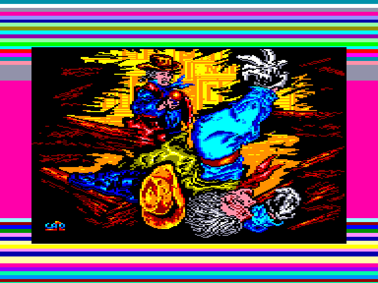screenshot du jeu Amstrad CPC Desperado