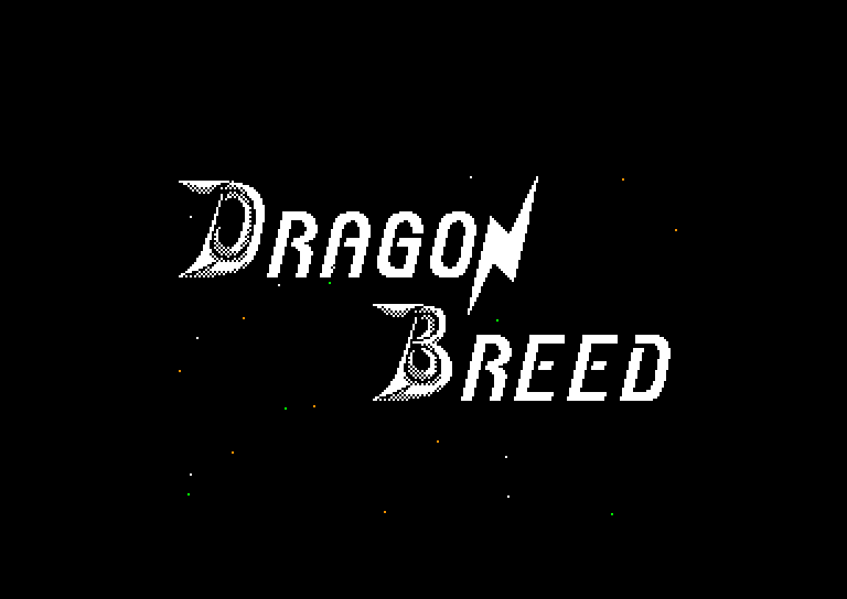 screenshot du jeu Amstrad CPC Dragon Breed