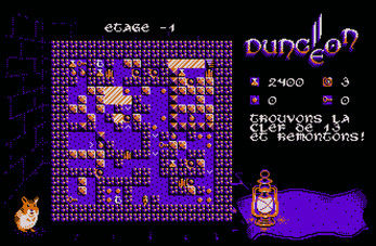 game screen of Dungeon II by Retro Vynz