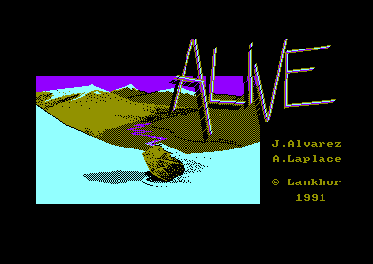 screenshot of the Amstrad CPC game Epopees Vol. 1