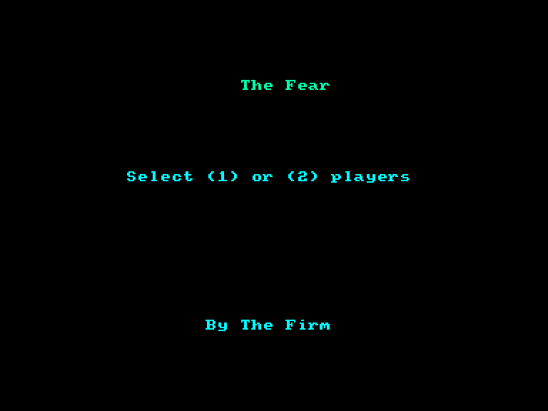 screenshot of the Amstrad CPC game Storm II