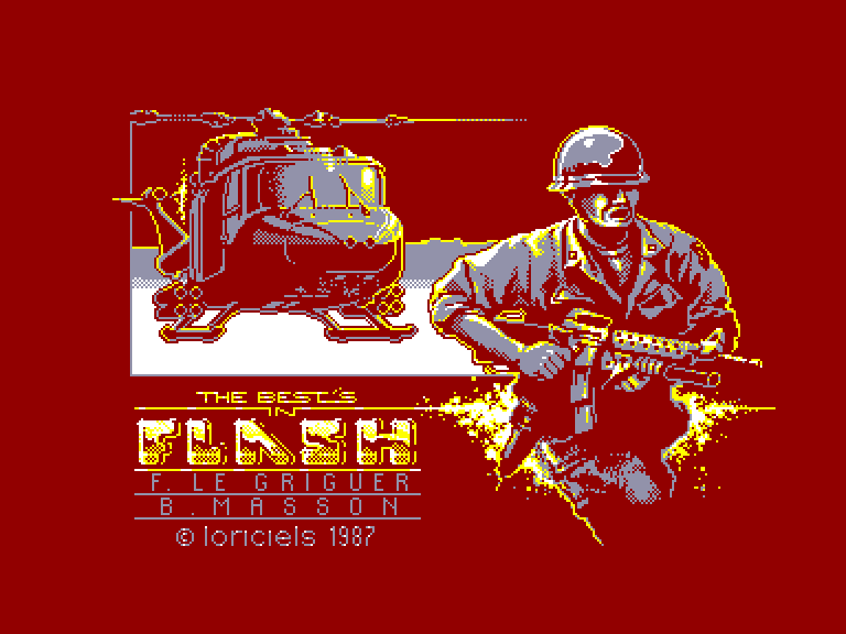 screenshot du jeu Amstrad CPC Flash