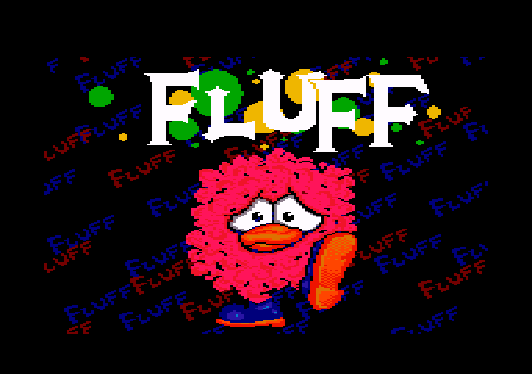 screenshot du jeu Amstrad CPC Fluff