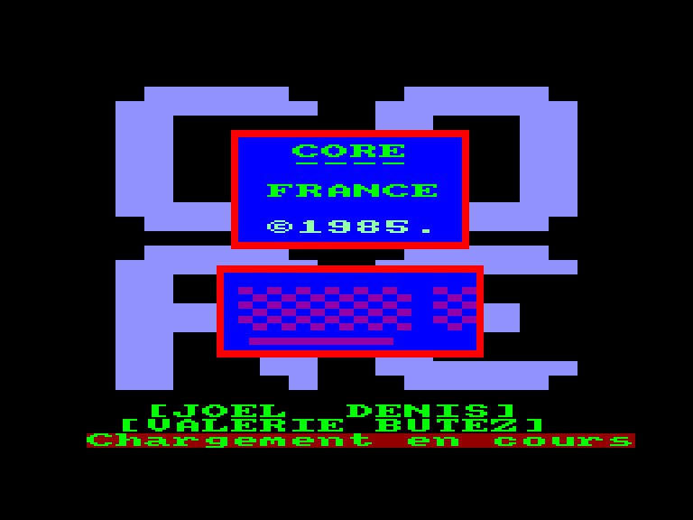 screenshot du jeu Amstrad CPC France