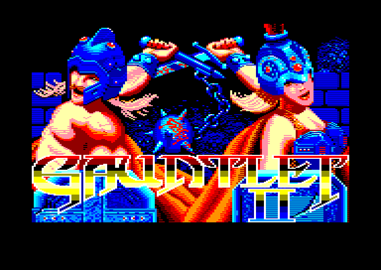 screenshot du jeu Amstrad CPC Gauntlet II