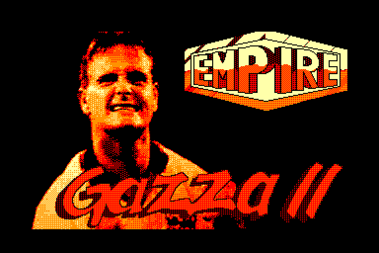 screenshot du jeu Amstrad CPC Gazza II