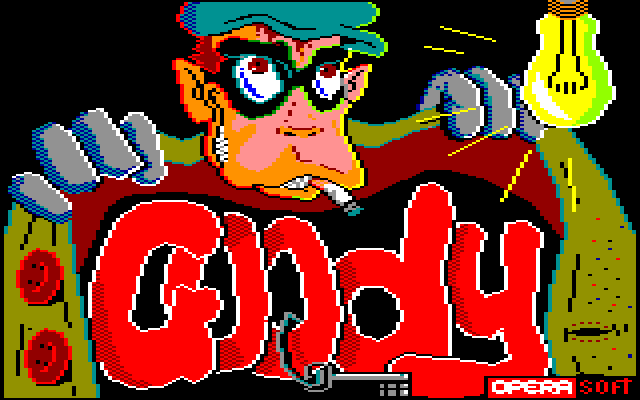 screenshot of the Amstrad CPC game Goody