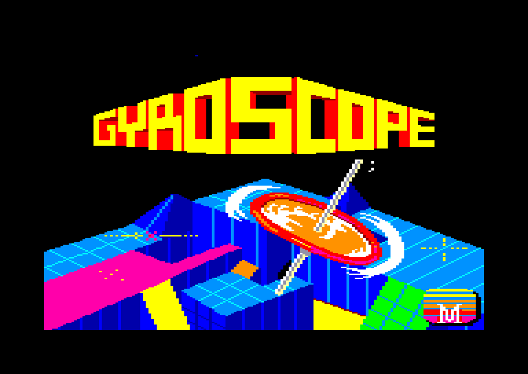 screenshot du jeu Amstrad CPC Gyroscope