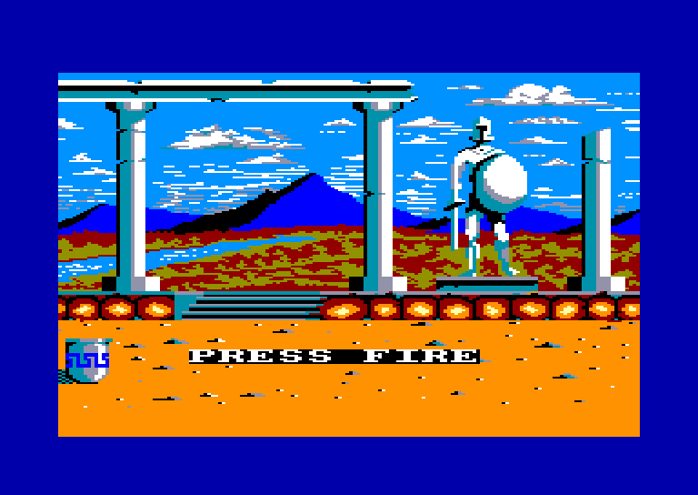 screenshot du jeu Amstrad CPC Hercules - Slayer of the Damned