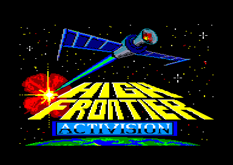 screenshot du jeu Amstrad CPC High frontier