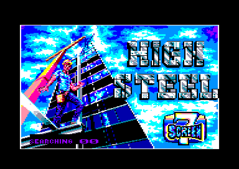 screenshot du jeu Amstrad CPC High steel