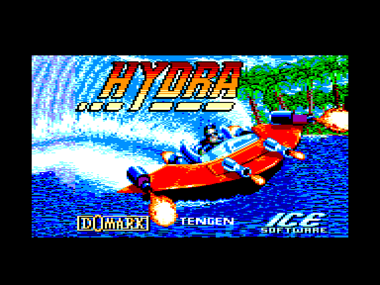 screenshot of the Amstrad CPC game Hydra