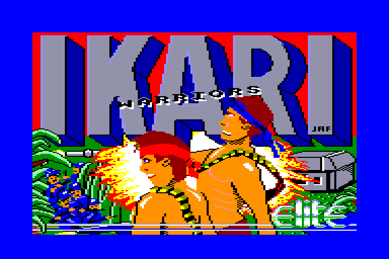 screenshot du jeu Amstrad CPC Ikari Warriors