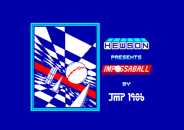 screenshot du jeu Amstrad CPC Impossaball
