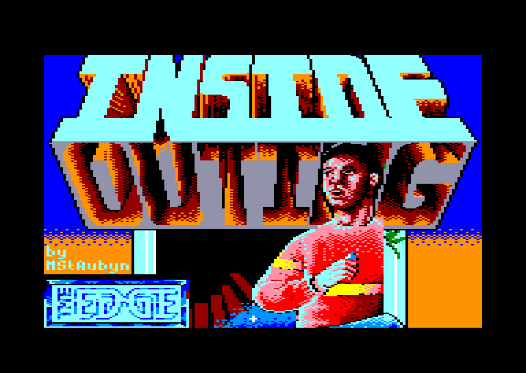 screenshot of the Amstrad CPC game Inside Outing