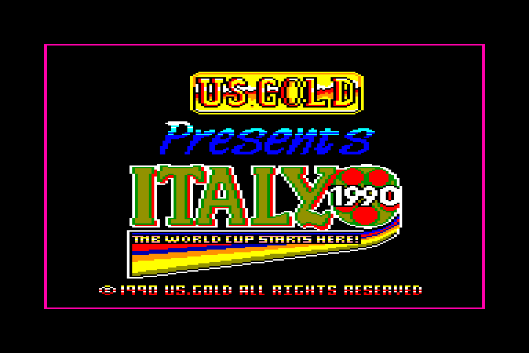 screenshot du jeu Amstrad CPC Italy 1990
