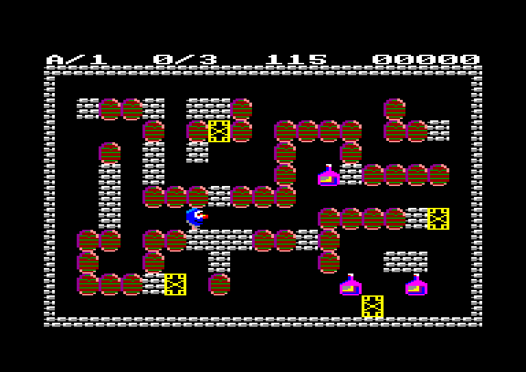 screenshot du jeu Amstrad CPC Job lakbaz
