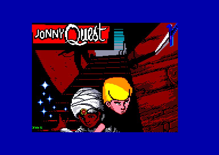 screenshot du jeu Amstrad CPC Jonny quest
