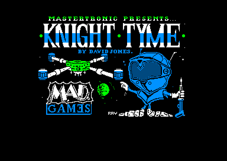screenshot du jeu Amstrad CPC Knight Tyme
