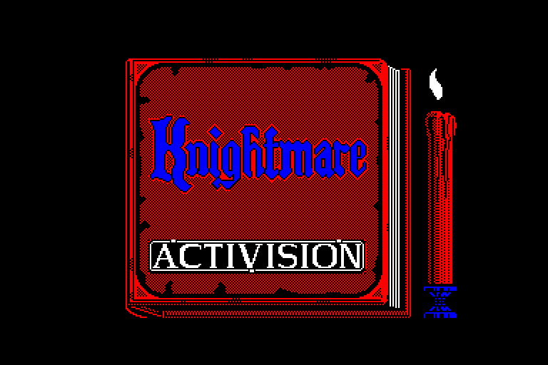 screenshot du jeu Amstrad CPC Knightmare